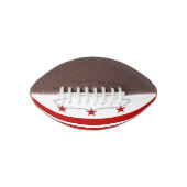 愛国心が強いアメリカン・フットボールのWashington D.C.の旗 アメリカンフットボール (正面)