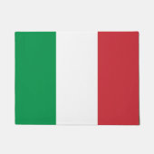 愛国心が強いイタリアの旗のイタリア語 ドアマット (正面)