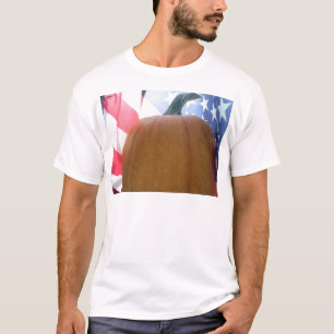 愛国心が強いカボチャ Tシャツ