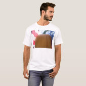愛国心が強いカボチャ Tシャツ (正面フル)