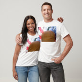 愛国心が強いカボチャ Tシャツ (ユニセックス)
