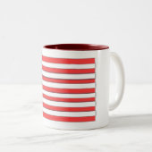 愛国心が強いコーヒー・マグ ツートーンマグカップ (正面右)