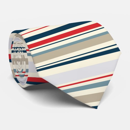愛国心が強いストライプのタイ ネクタイ (ロール)