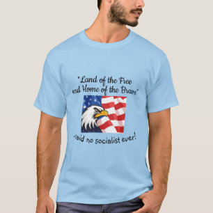 愛国心が強いティー Tシャツ