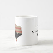 愛国心が強いテキサス州の石油開発の装備 コーヒーマグカップ (中央)