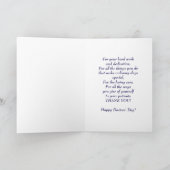 愛国心が強いデザインの国民の博士Day Cardsの カード (内部)