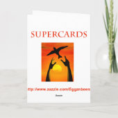 愛国心が強いバースデー・カード カード (裏面)