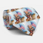 愛国心が強いブタ ネクタイ (ロール)