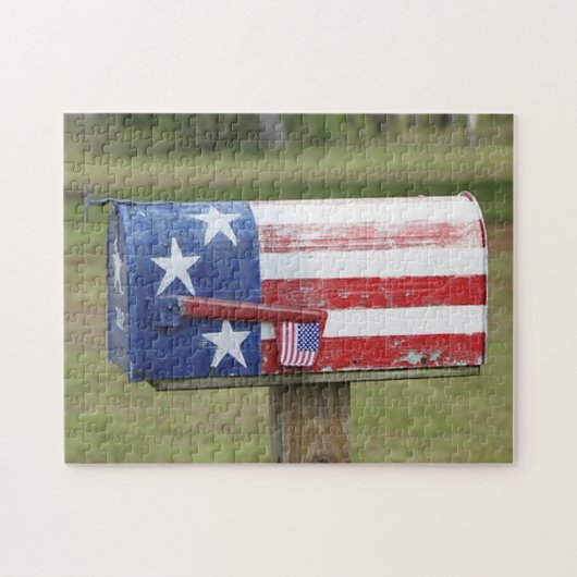 愛国心が強いポストのジグソーパズル ジグソーパズル (横)