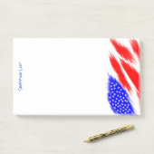 愛国心が強いポスト・イットのパッドのショッピング・リスト ポストイット (デスク)