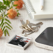 愛国心が強いマリリン キーホルダー (側面)