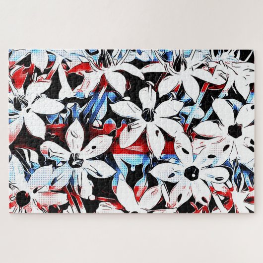 愛国心が強いユリ ジグソーパズル (横)