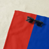 愛国心が強いロシアの旗のロシア語 ビーチタオル (インサイチュ)