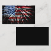 愛国心が強い名刺 名刺 (正面/裏面)