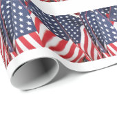 愛国心が強い旗 ラッピングペーパー (ロールコーナー)