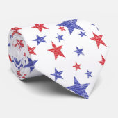 愛国心が強い星のタイ ネクタイ (ロール)