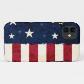 愛国心が強い星及びストライプ Case-Mate iPhoneケース (裏面(横))