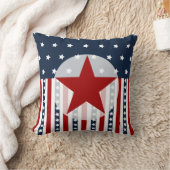 愛国心が強い星条旗の米国旗のデザイン クッション (ブランケット)
