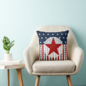 愛国心が強い星条旗の米国旗のデザイン クッション (椅子)