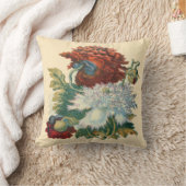 愛国心が強い植物の枕 クッション (ブランケット)