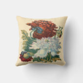 愛国心が強い植物の枕 クッション (裏面)