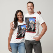 愛国心が強い犬 Tシャツ (ユニセックス)