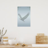 愛国心が強い白頭鷲「私達人々」米国ポスター ポスター (キッチン)