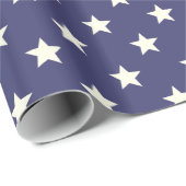 愛国心が強い米国旗の星パターン米国 ラッピングペーパー (ロールコーナー)