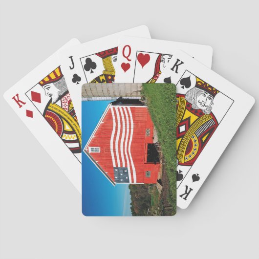 愛国心が強い納屋 トランプ (裏面)