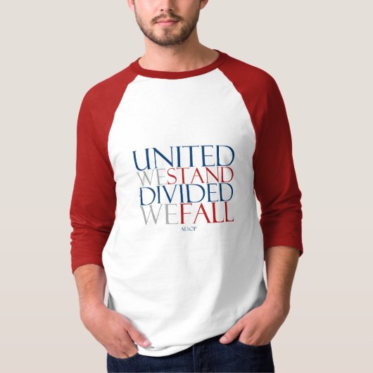 愛国心が強い表現 Tシャツ (正面)