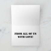 愛国心が強い誕生日の~カード赤白青 カード (内部)