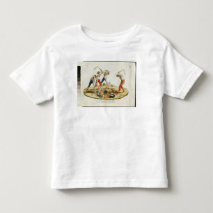 愛国心が強い譫妄の夜 トドラーTシャツ