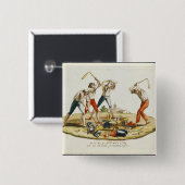 愛国心が強い譫妄の夜 缶バッジ (正面&裏面)