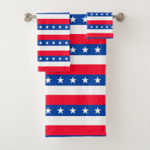 愛国心が強い赤白青の星のストライプ