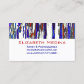 愛国心が強い~の名刺 名刺 (裏面)