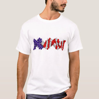 愛国心が強いDNA Tシャツ