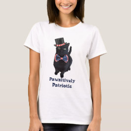 愛国心が強いPawsitively Tシャツ