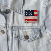 愛国心が強く柔らかいボタンオバマ2012年 缶バッジ (インサイチュ)