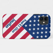 愛国心が強く誇り高い米国の市民F504 Case-Mate iPhoneケース (裏面(横))
