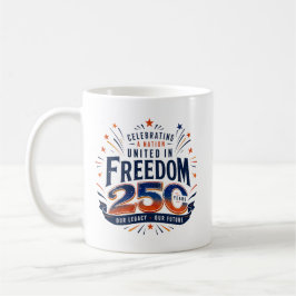 愛国心と自由の祝祭コーヒー コーヒーマグカップ