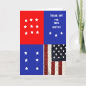 愛国心に感謝する カード (正面)