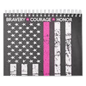 愛国心に満ちたアメリカ国旗 カレンダー (カバー)