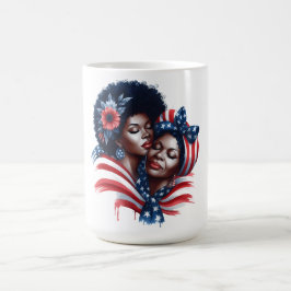 愛国心に満ちた母の日 コーヒーマグカップ
