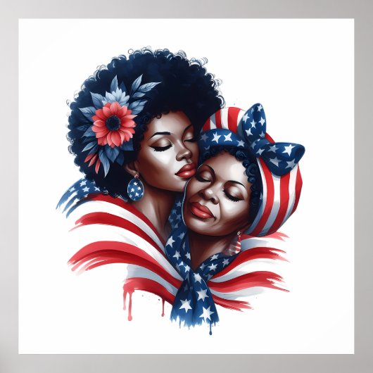 愛国心に満ちた母の日 ポスター (正面)