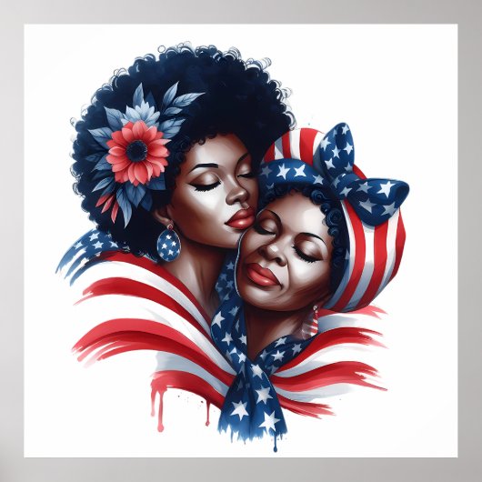 愛国心に満ちた母の日 ポスター (正面)