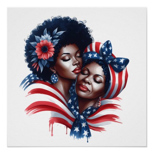 愛国心に満ちた母の日 ポスター (正面)