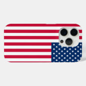 愛国心のあるアメリカ国旗の電話事件 Case-Mate iPhoneケース (裏面 (横))