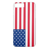 愛国心のあるアメリカ国旗のiPhoneケース Case-Mate iPhoneケース (裏面)