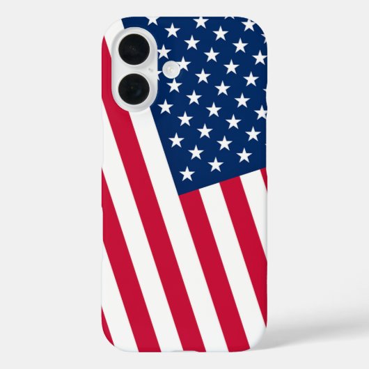 愛国心のあるアメリカ国旗のiPhoneケース Case-Mate iPhoneケース (裏面)