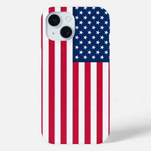 愛国心のあるアメリカ国旗のiPhoneケース iPhone 15ケース